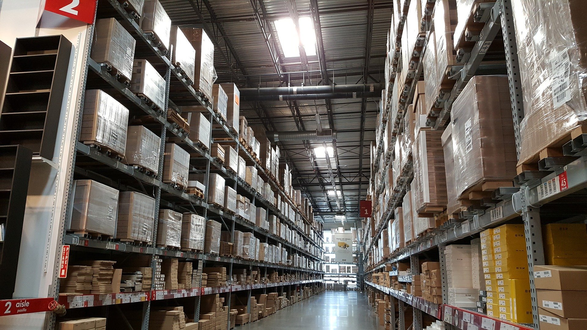 shipper/ receiver warehouse